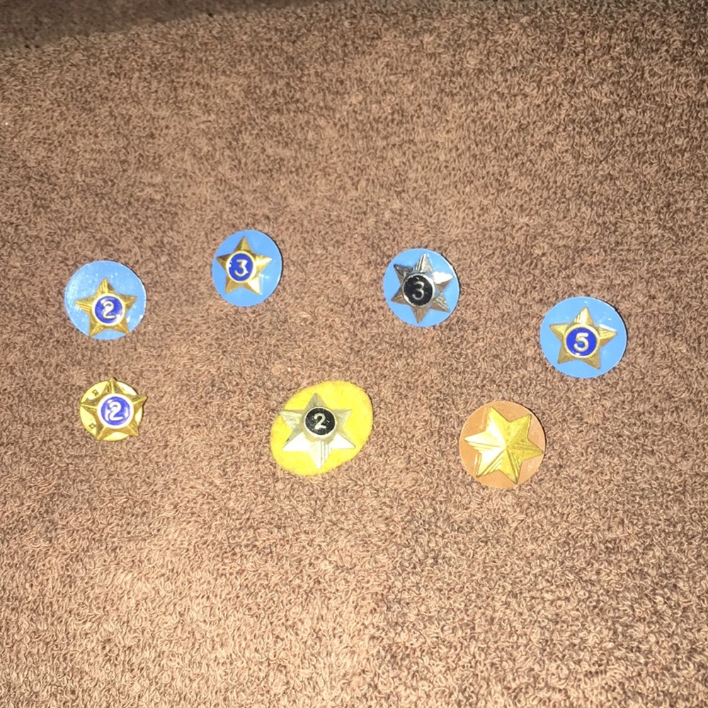 Boy Scouts of America service pins- 7 total